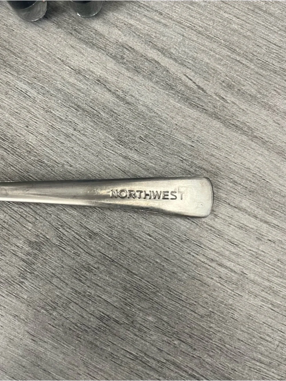 Vintage Northwest Airlines Silverware Knife Fork
